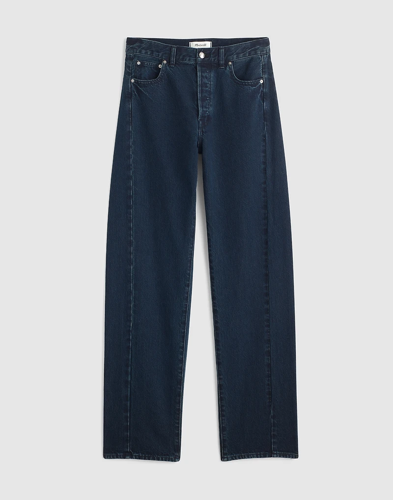 Pieced Barrel-Leg Jeans | Madewell