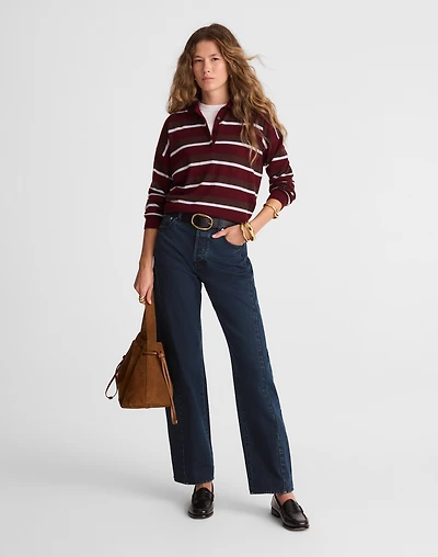 Pieced Barrel-Leg Jeans | Madewell