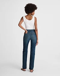 The Petite Longline Straight Jean | Madewell