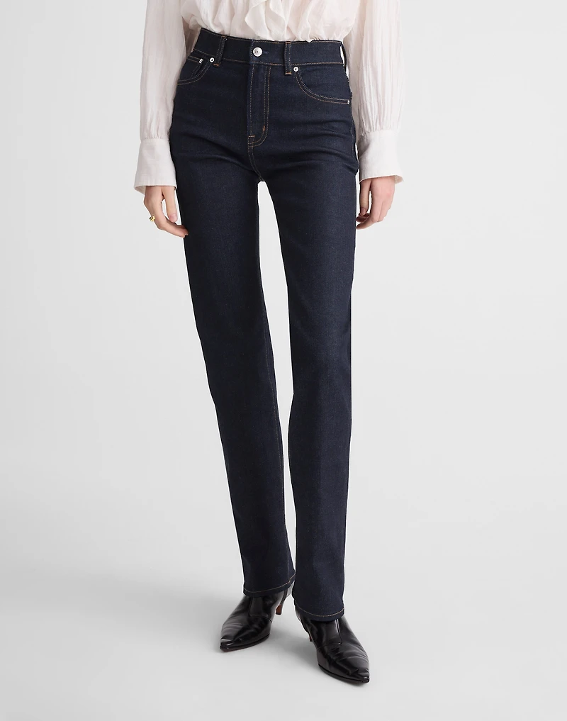 Madewell x Kaihara Denim Longline Straight Jean |