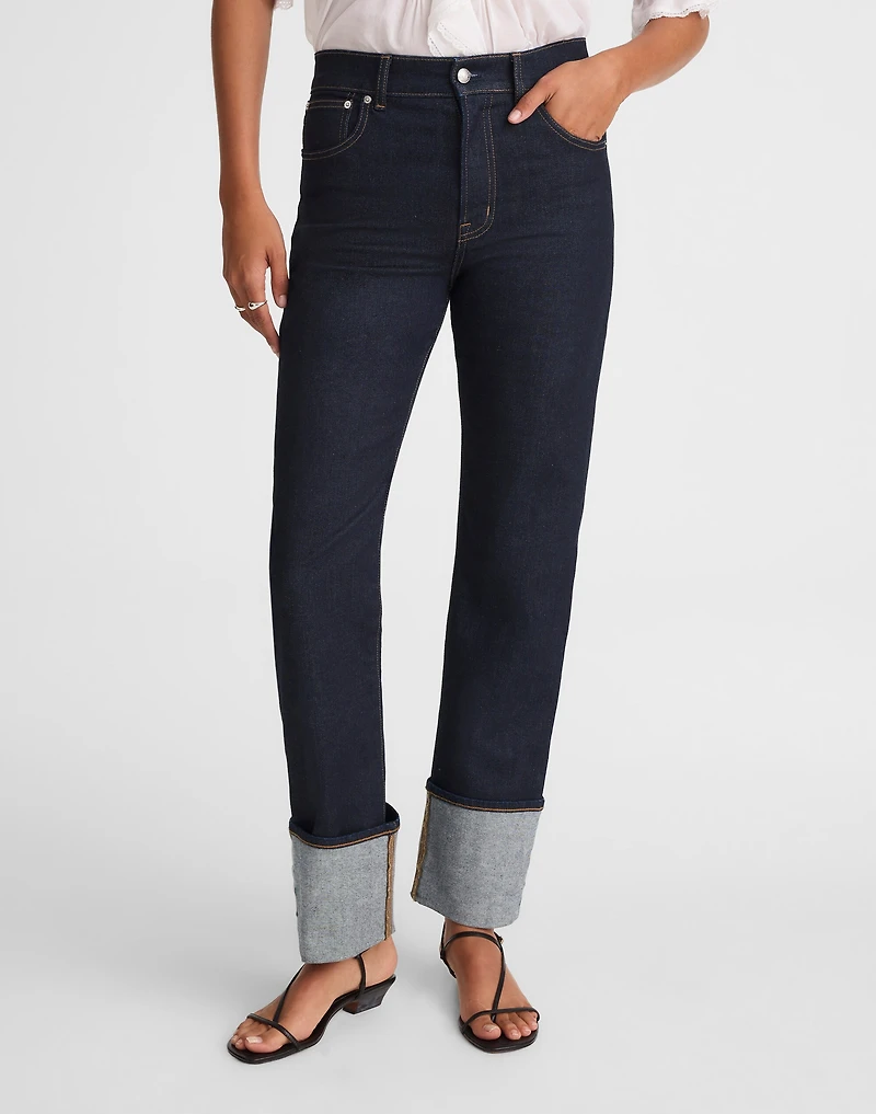 Madewell x Kaihara Denim Longline Straight Jean | Madewell