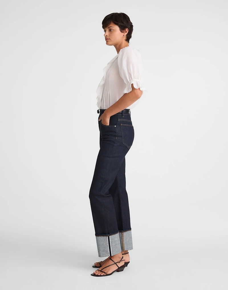 Madewell x Kaihara Denim Longline Straight Jean | Madewell
