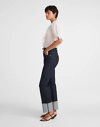 Madewell x Kaihara Denim Longline Straight Jean | Madewell