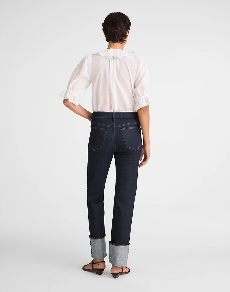 Madewell x Kaihara Denim Longline Straight Jean | Madewell