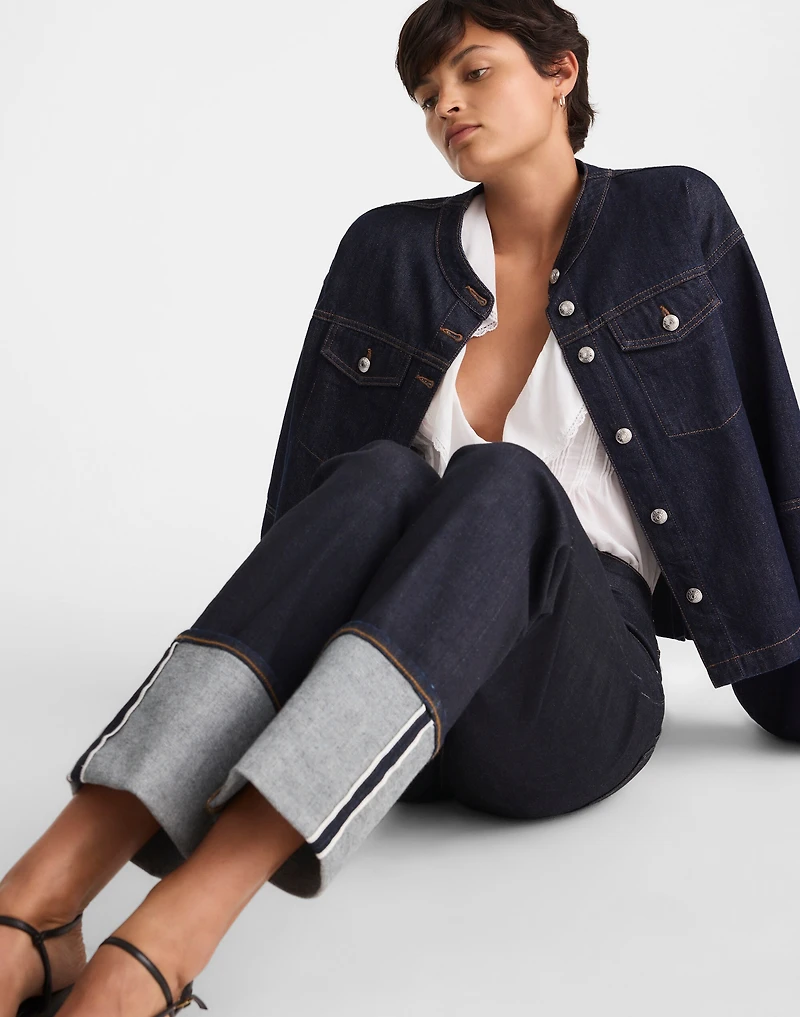 Madewell x Kaihara Denim Longline Straight Jean | Madewell