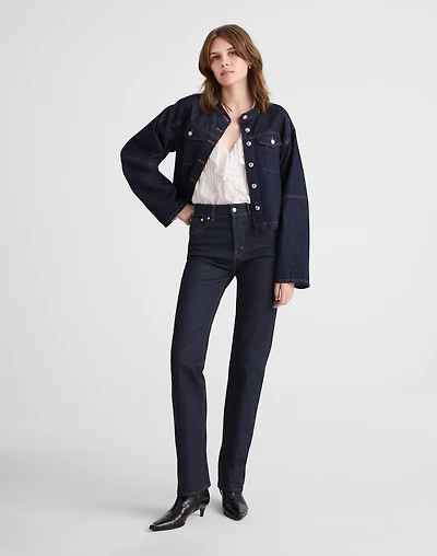 Madewell x Kaihara Denim Longline Straight Jean |