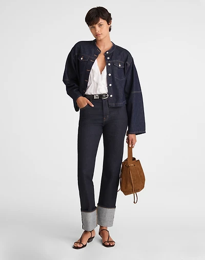 Madewell x Kaihara Denim Longline Straight Jean | Madewell
