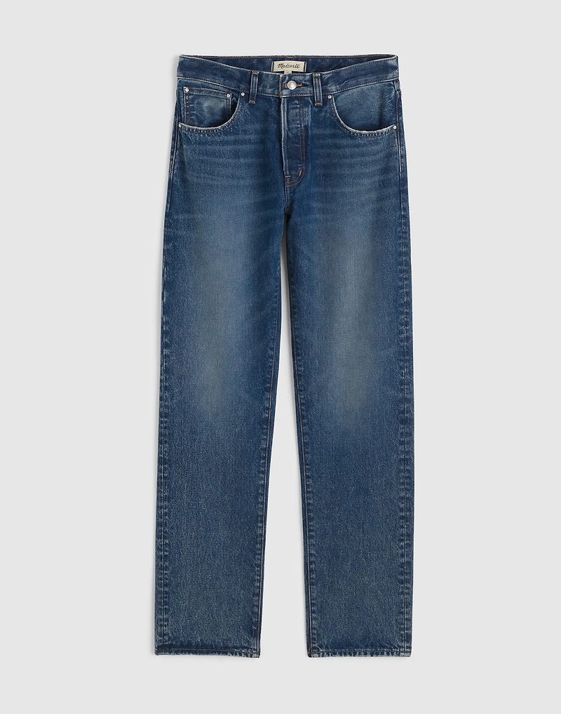 The Tall Dean Easy Straight Jean in Greendale Wash | Madewell
