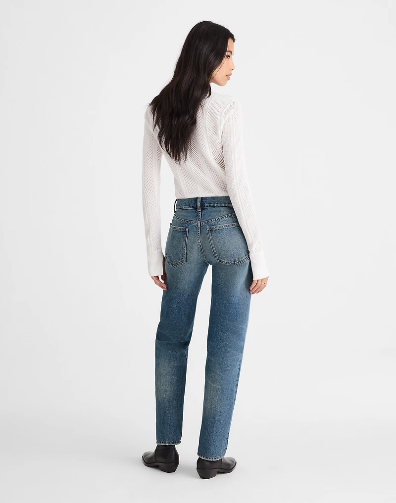 Madewell x Kaihara Denim Dean Easy Straight Jean |