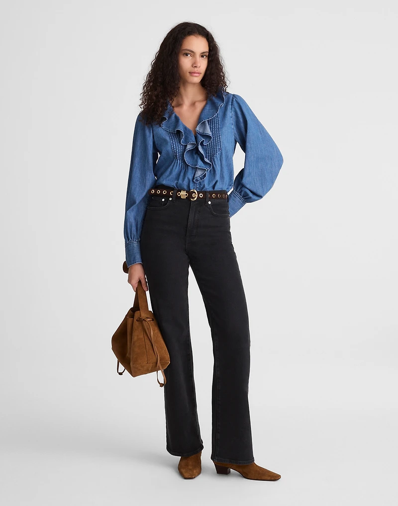 The Petite Wide-Leg Jean | Madewell
