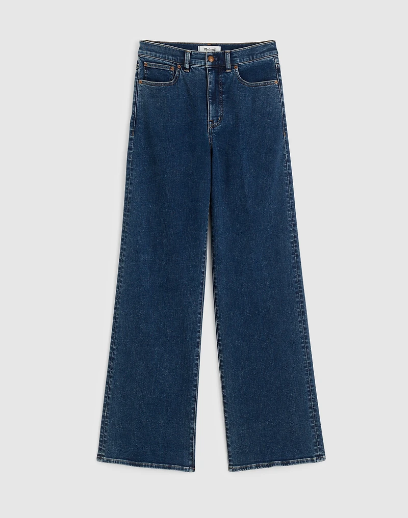 The Wide-Leg Jean Super Stretch Denim
