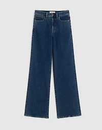 The Wide-Leg Jean Super Stretch Denim