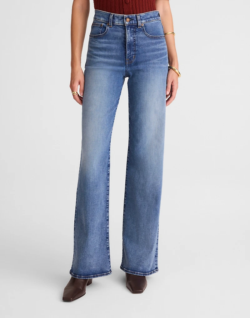 The Wide-Leg Jean in Super Stretch