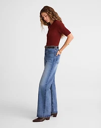 The Wide-Leg Jean in Super Stretch