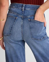 The Wide-Leg Jean in Super Stretch