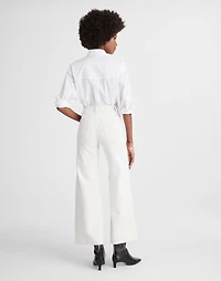 Flared Wide-Leg Crop Jeans | Madewell