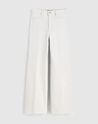 Flared Wide-Leg Crop Jeans | Madewell
