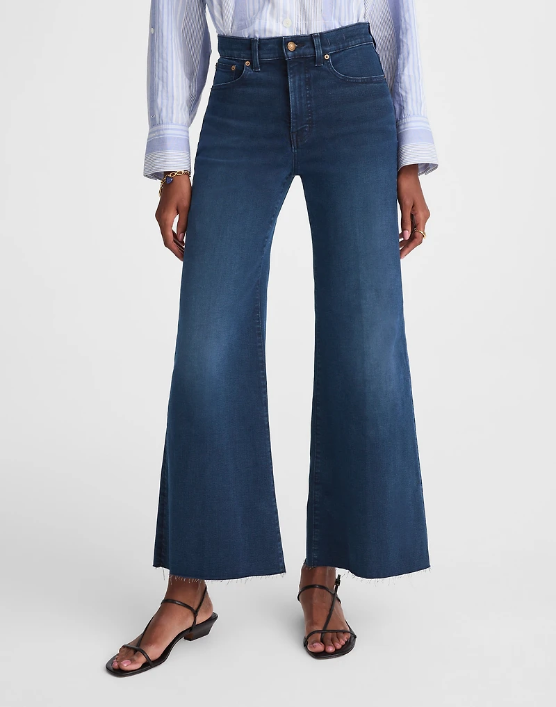 The Flared Wide-Leg Crop Jean | Madewell