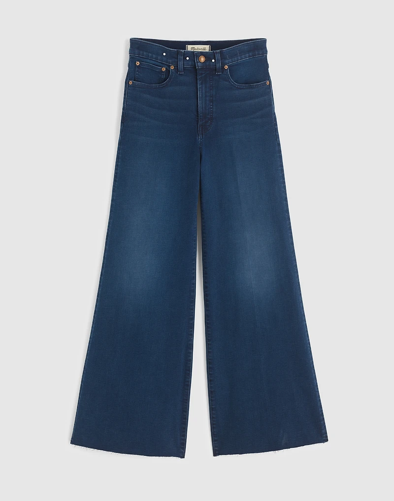 Flared Wide-Leg Crop Jeans | Madewell