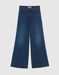Flared Wide-Leg Crop Jeans | Madewell