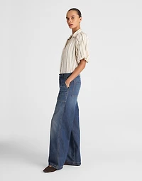 The Low-Slung Baggy Jean Airy Denim | Madewell