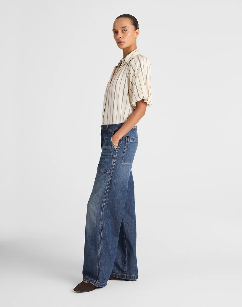 The Low-Slung Baggy Jean Airy Denim | Madewell