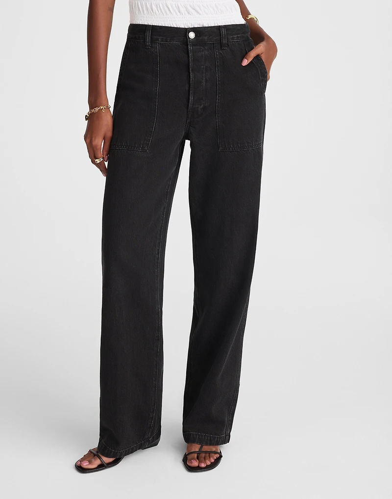 The Low-Slung Baggy Jean Airy Denim | Madewell