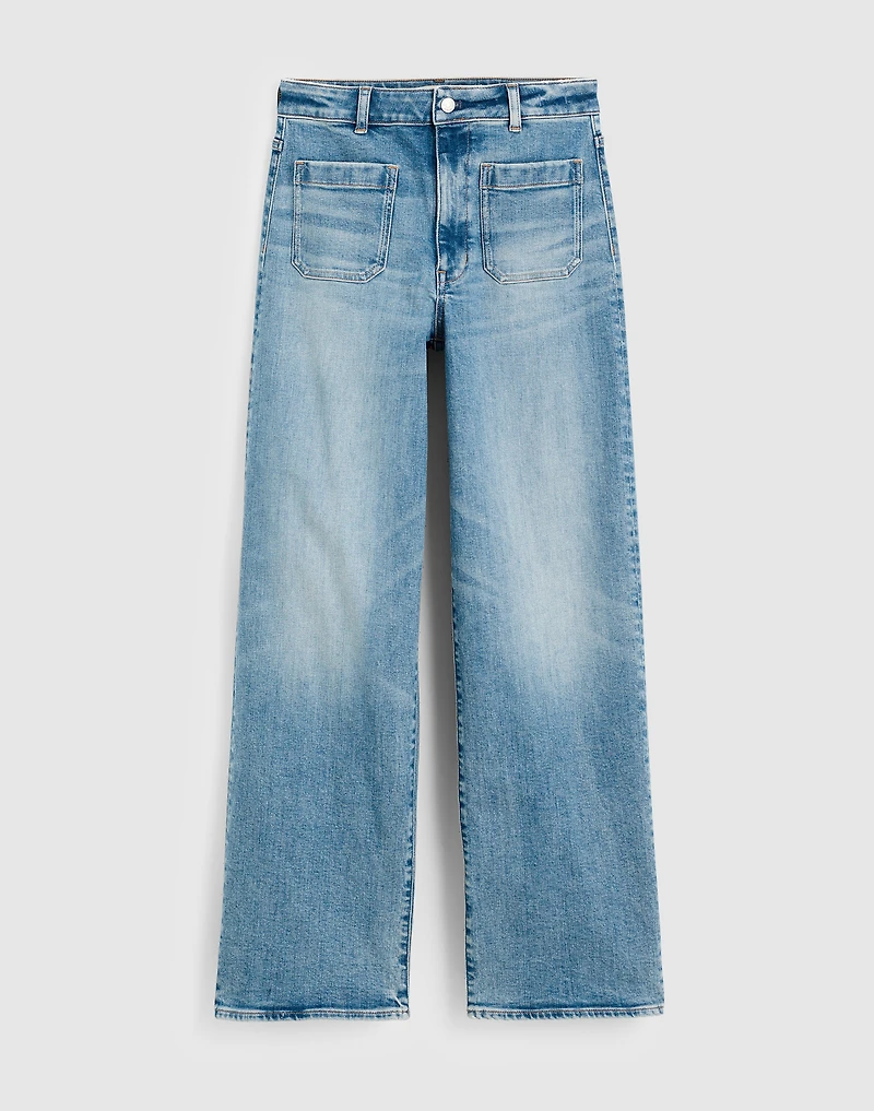The Emmett Wide-Leg Jean Atlin Wash | Madewell