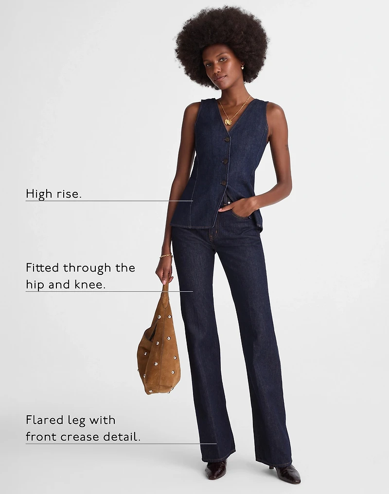 The Curvy Vintage Flare Jean | Madewell