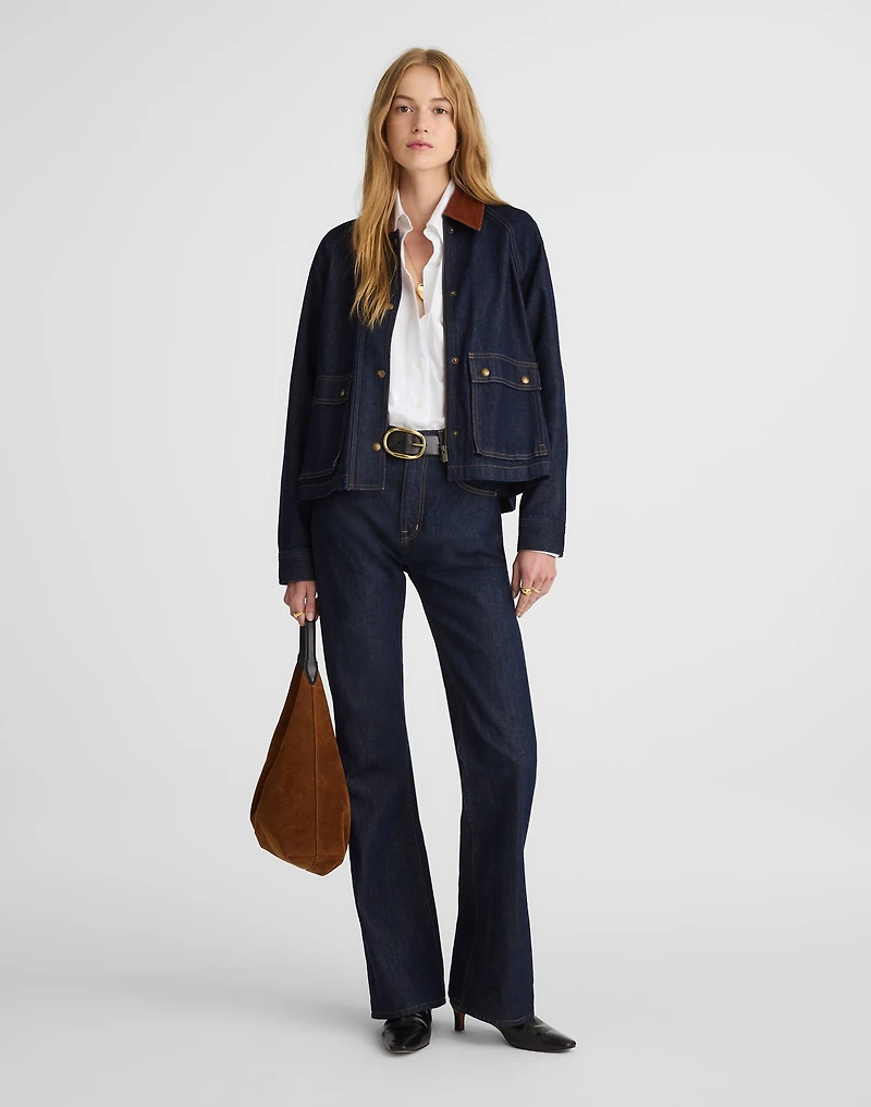 Denim Trapeze Jacket | Madewell