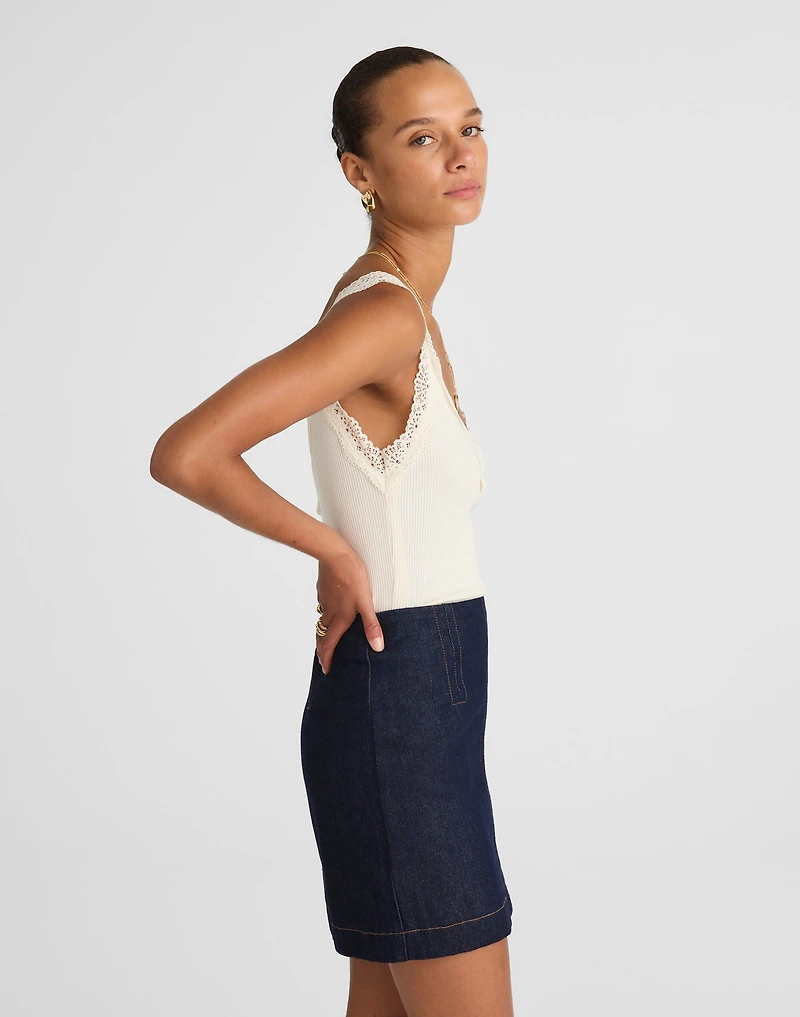 Mini Skirt in Airy Denim | Madewell