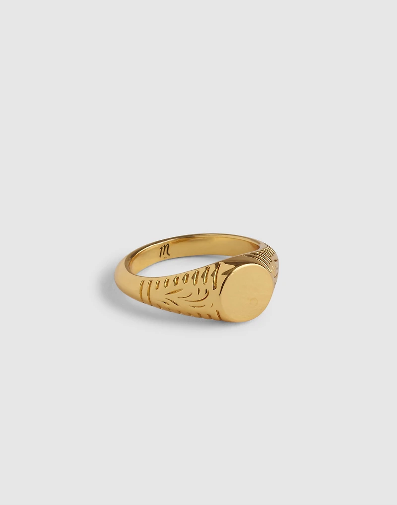 Engraved Signet Ring | Madewell