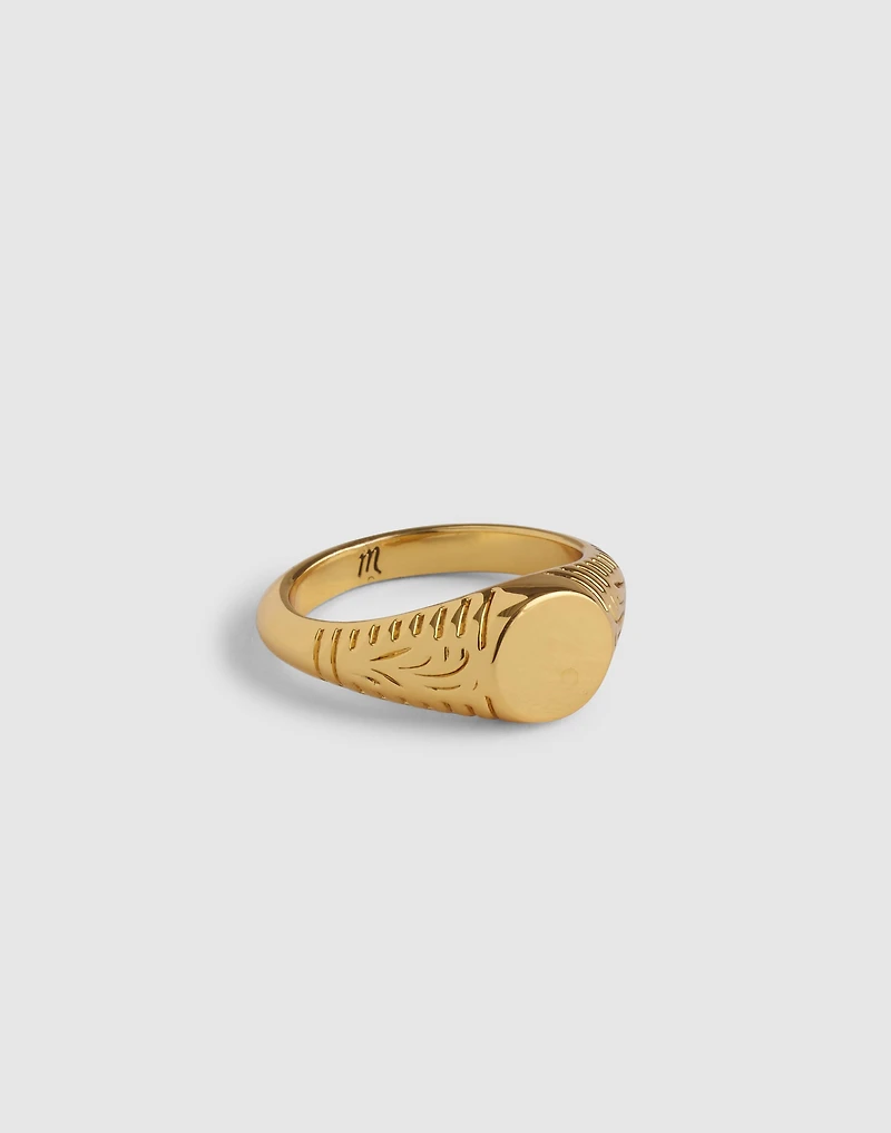 Engraved Signet Ring | Madewell