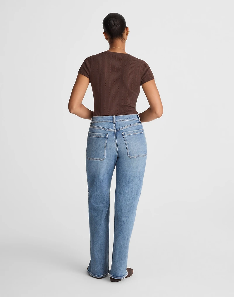 The Curvy Emmett Wide-Leg Jean | Madewell