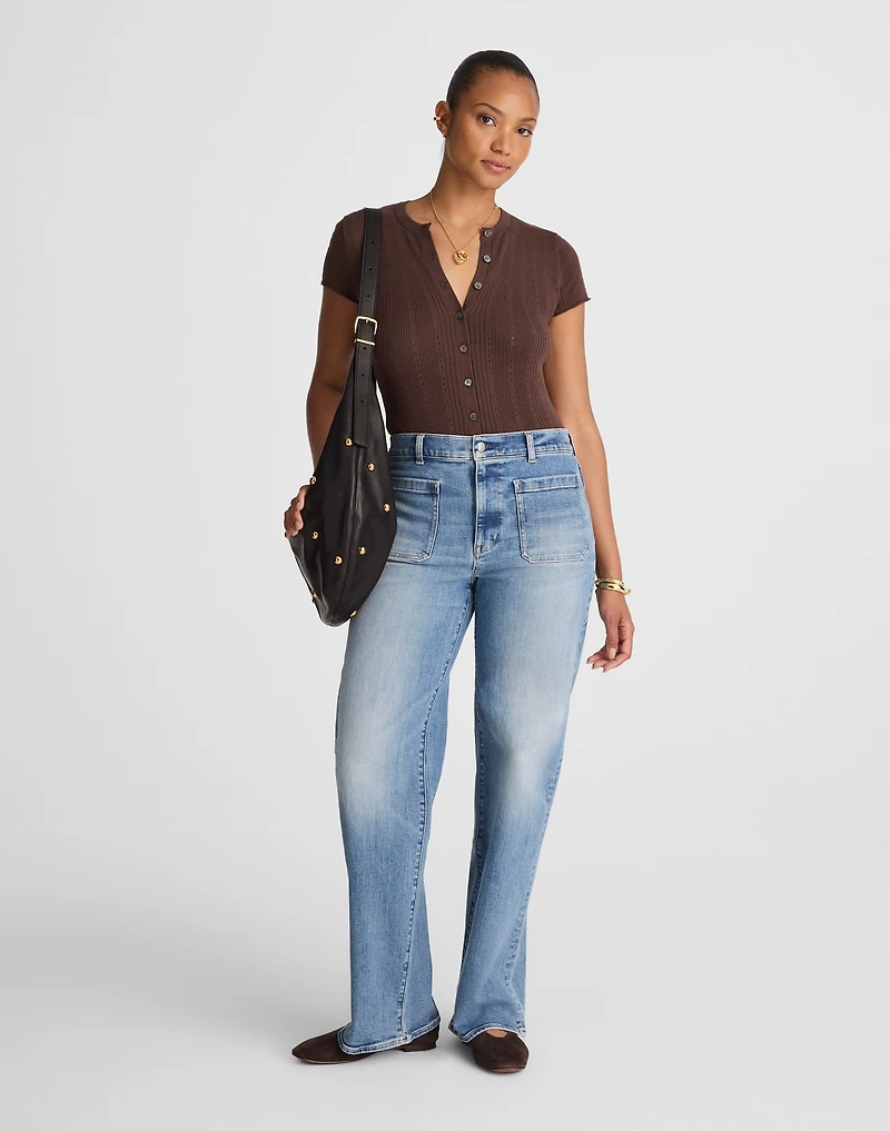 The Curvy Emmett Wide-Leg Jean | Madewell