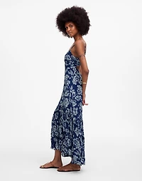 Textured Maxi Slip Dress Floral | Madewell