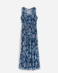 Sheer V-Neck Maxi Dress Floral | Madewell