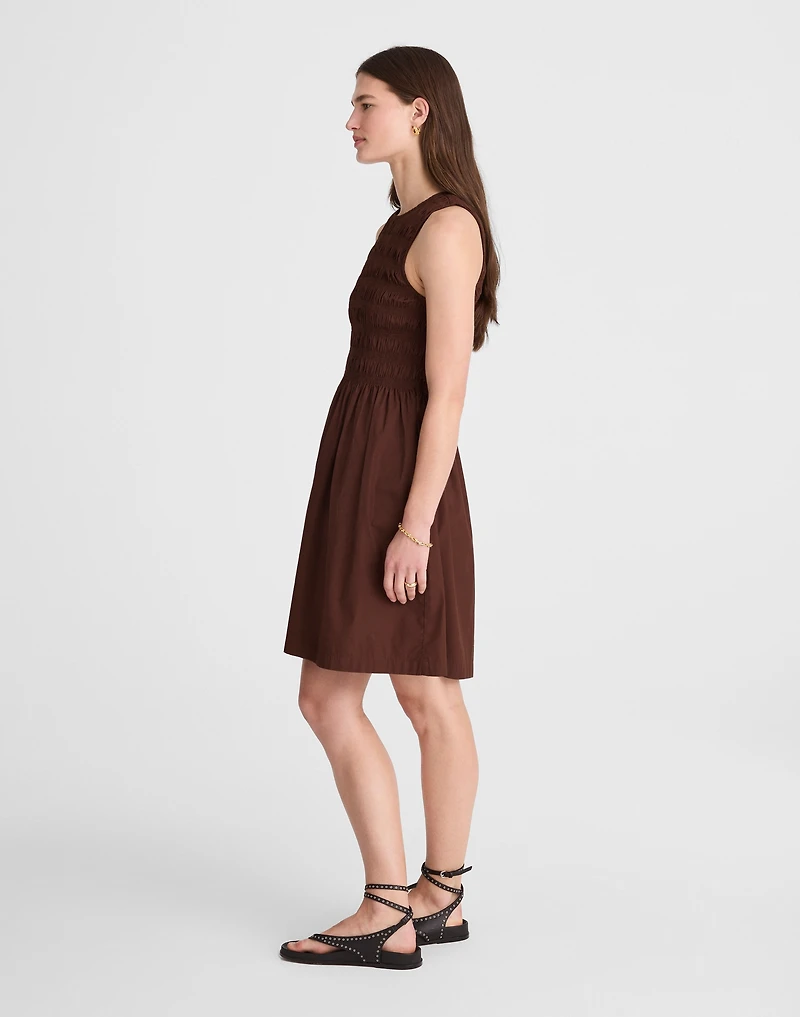 The Melody Smocked Mini Dress | Madewell