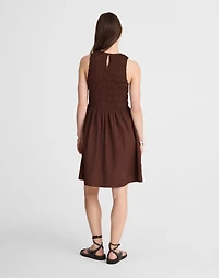 The Melody Smocked Mini Dress | Madewell