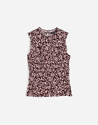 Ruffled Smocked Top in Floral | Madewell