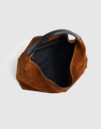 The Mylie Shoulder Bag Italian Suede | Madewell