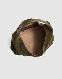 The Mylie Shoulder Bag Italian Suede | Madewell