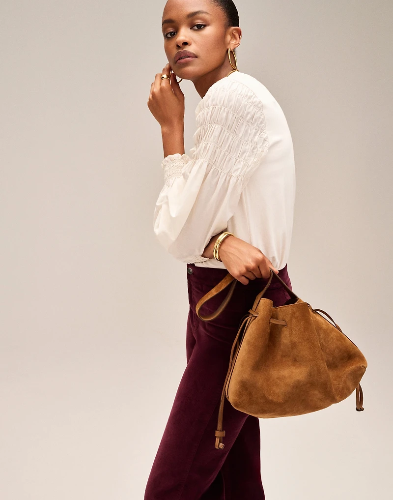 The Drawstring Shoulder Bag | Madewell