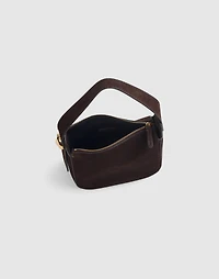 The Sculpted Metal Wristlet Bag | Madewell