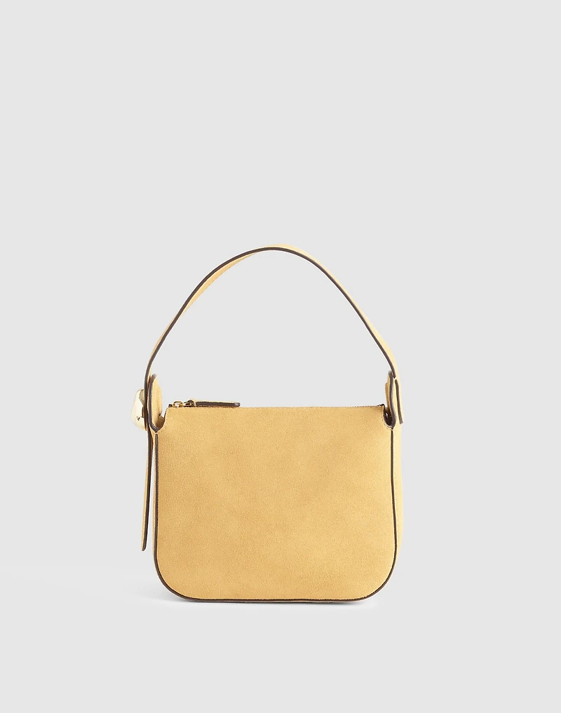 The Sculpted Metal Wristlet Bag | Madewell