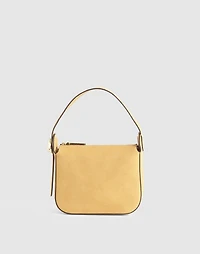 The Sculpted Metal Wristlet Bag | Madewell