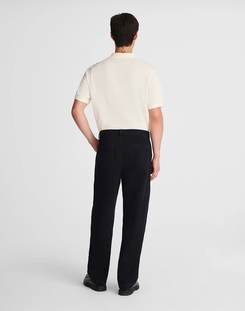 Pleated Denim Pants | Madewell