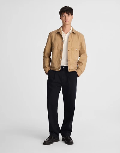 Pleated Denim Pants | Madewell