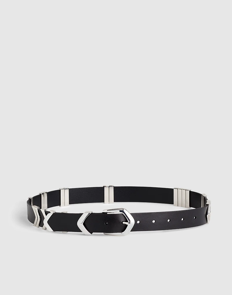Angular Buckle Belt Leather | Madewell