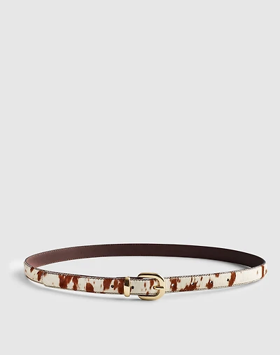 Skinny Leather Belt | Madewell